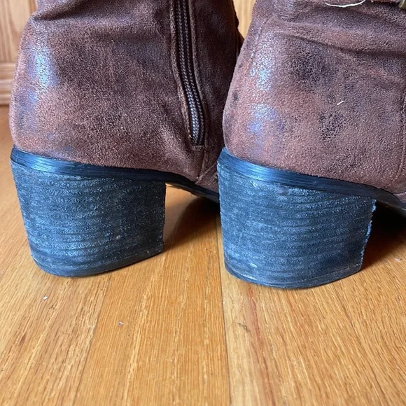 Knee high buckle boots - Picture 4 of 16